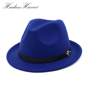 Cappello Fedora in Lana alla Moda per Uomo, Ultima Collezione all'Ingrosso - Product Image 2