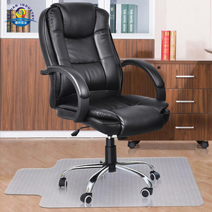 PVC de madera silla Mat de calidad fuerte <span class=keywords><strong>transparente</strong></span> <span class=keywords><strong>Protector</strong></span> de piso - Product Image 1