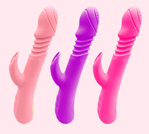 Nuovo Giocattoli Del Sesso Del Vibratore per la Donna Grande Dildo Del Vibratore Del Coniglio per Le Donne USB di Carica Doppio Motore G SpotClitoral Stimolatore Massaggio - Product Image 5