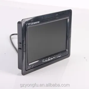 7インチタッチボタン3g wifi bt mp5車後部座席tftlcdモニター車lcdモニターテレビ付きタクシーバス用