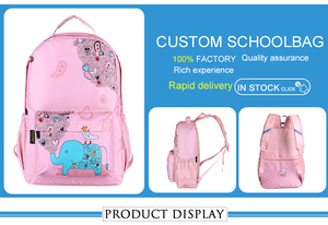 Tùy chỉnh <span class=keywords><strong>polyester</strong></span> in bookbags trẻ em trở lại gói giá rẻ phim hoạt hình trường Túi Thanh Niên thăng hoa Ba lô - Product Image 3
