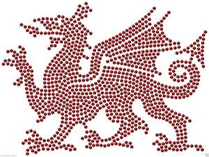 Fer de conception de <span class=keywords><strong>dragon</strong></span> personnalisé en gros sur le transfert de strass pour les vêtements - Product Image 3