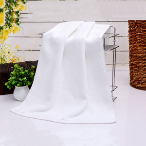 <span class=keywords><strong>Toalla</strong></span> de Baño Blanca de Algodón 100% Ecológico, Tejida, 32S, de Alta Calidad para Hotel, 600GSM, en Stock, Venta al por Mayor - Product Image 2