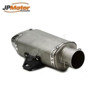 JPMotor Universale <span class=keywords><strong>Aftermarket</strong></span> Moto di <span class=keywords><strong>Scarico</strong></span>, Hexagon Motor Bike Silenziatore - Product Image 3