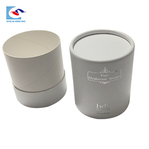 High Quality <strong>Decorated</strong> Round Cylinder Candle Gift <strong>Boxes</strong> <strong>with</strong> <strong>Lid</strong> for Candles - Product Image 4