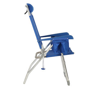 كرسي شاطئ محمول قابل للطي من كيجي بـ <span class=keywords><strong>8</strong></span> وضعيات مع حقيبة تبريد للتخييم والصيد والنزهات - Product Image 2