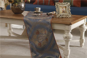 Bleu Et Or Rideaux Occultants Idées Pour Baies Vitrées - Product Image 4