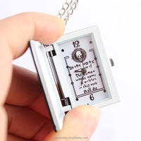 Collier pendentif montre de poche Death Note, dessin animé, vente chaude pour garçons et hommes