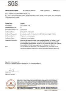 1.5 inch bề mặt âm thanh đầu dò 15 Wát rung Loa - Product Image 5