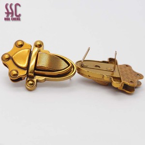 <span class=keywords><strong>Antic</strong></span> oro color de metal de bloqueo para DAMA ACCESORIOS bolso - Product Image 5