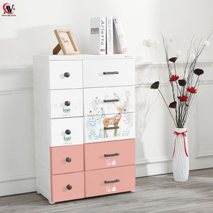 67*38*105 CM 5-couche <span class=keywords><strong>10</strong></span> <span class=keywords><strong>tiroirs</strong></span> en <span class=keywords><strong>plastique</strong></span> Nouvelle Armoire Armoire Meubles <span class=keywords><strong>Meuble</strong></span> De Rangement Salon - Product Image 2