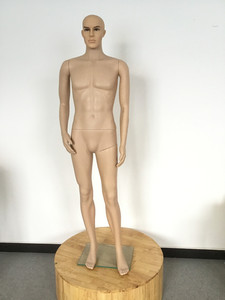 Bald Head Full Body Flesh Tone Silicone <strong>Mannequin</strong> <strong>Male</strong> - Product Image 3