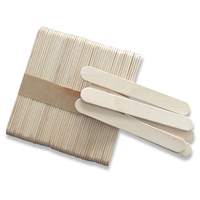 Bâtonnets géants de 6 pouces pour artisanat, bâtonnets de crème glacée