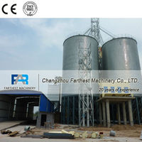 Silos in Acciaio Inossidabile per la Conservazione dei Chicchi di Caffè