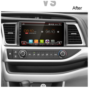 10,1 pouces Toyota <span class=keywords><strong>Highlander</strong></span> 2015 Lecteur <span class=keywords><strong>DVD</strong></span> de voiture avec EMMC5.0 option 4/8/16 / 39 Go - Product Image 1