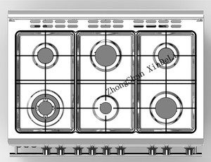 Fourneau à <span class=keywords><strong>gaz</strong></span> universel avec <span class=keywords><strong>four</strong></span>, 90x60 <span class=keywords><strong>CM</strong></span>, 1 pièce, tendance beauté - Product Image 4
