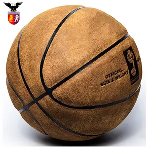 Penjualan Terbaik Bola Basket Latihan Laminasi Kulit PU/TPU