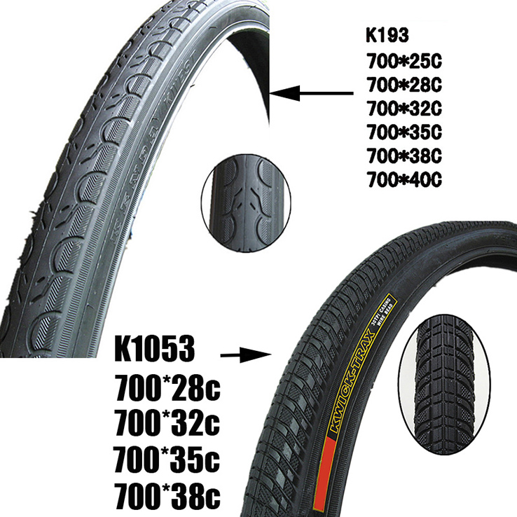 CBK 700 * 25C 700 * 28C 22-30TPI K193 K1053 Strada Gomma Della Bicicletta Della Bici per gli Attrezzi Fissi Strada Della Bicicletta Cruiser bici