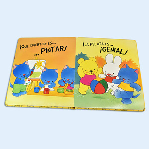 Toptan Özelleştirilmiş 26 Yıllık Tecrübeyle Çin Guangzhou'da Özel Baskılı Tam Renkli Çocuklar İçin Karton Kitap Fabrikası - Product Image 4