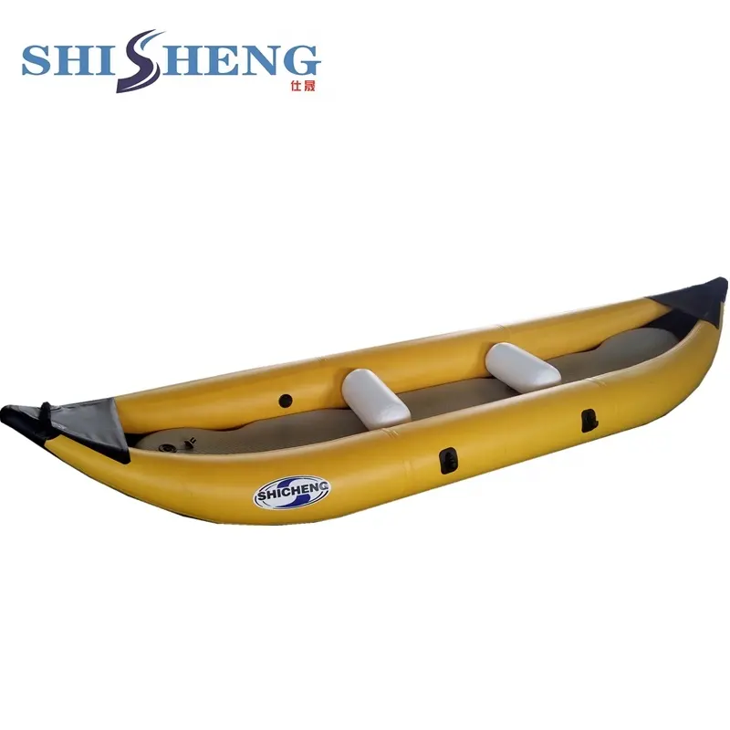 Kayak Inflatable Cho Whitewater Với Tự Thoát Sàn