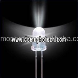 Blanco blanco frío <span class=keywords><strong>LED</strong></span> a través de la cabeza del orificio 3/4 9000 5mm Tamaño 18000-20000mcd 12000-1000 K Diodo emisor Potencia máxima 2W Paquete PCs - Product Image 6