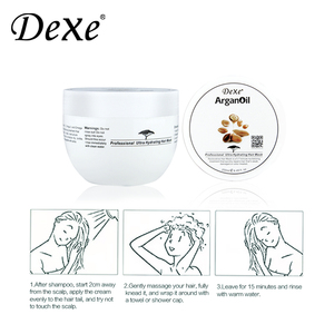 DEXE <span class=keywords><strong>masque</strong></span> capillaire hydratant à l'huile d'argan biologique naturelle 250G <span class=keywords><strong>pour</strong></span> lisser les <span class=keywords><strong>cheveux</strong></span> brillants et réparer les <span class=keywords><strong>cheveux</strong></span> abîmés <span class=keywords><strong>pour</strong></span> hommes femmes usage quotidien - Product Image 3