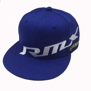 Diseño personalizado 3D criado de algodón bordado motores de carreras 6-panel snapback gorra