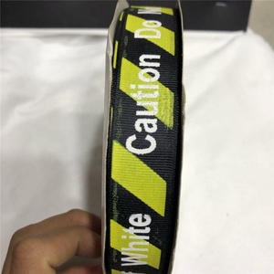 Alta calidad al por mayor de tejer grogrén (ligamento tafetán impresión tejida <span class=keywords><strong>cinta</strong></span> para DIY accesorios de prendas de vestir y correas de la banda para el collar de perro - Product Image 1