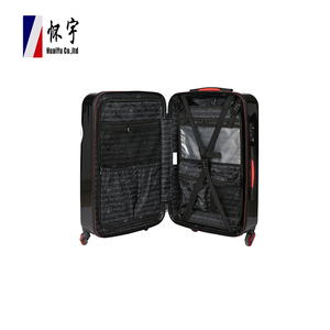 Maleta con ruedas para niña de estilo bonito negra duradera con diseño de logotipo personalizado barata al por mayor equipaje de ABS para niña - Product Image 5