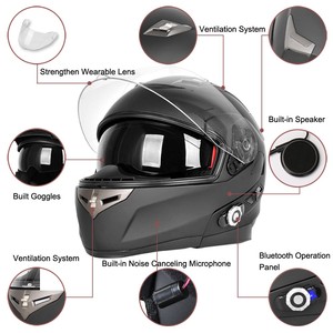 Casco con Intercomunicador Inalámbrico Bluetooth Inteligente FreedConn BM2-S - Product Image 2