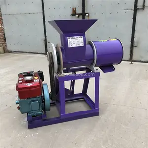 Home use diesel engine capacity 500kg per hour gari grating machine