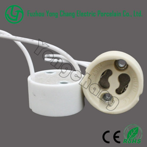 gu10 cerámica lámpara halógena titular de tipo led gu10 titular - Product Image 1
