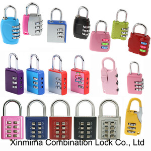 Quatre 4 numérique <span class=keywords><strong>cadenas</strong></span> pour voyage sac <span class=keywords><strong>valise</strong></span> de verrouillage <span class=keywords><strong>sangle</strong></span> pour bagages lock avec la combinaison - Product Image 2