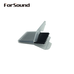 Protège-cerumen ForSound <span class=keywords><strong>Cerustop</strong></span> (PP) – 8 pièces par paquet – Empêche l'accumulation de cérumen dans les aides auditives CIC et RIC - Product Image 1