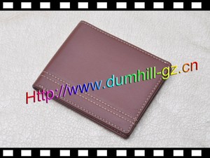 Portafoglio da <span class=keywords><strong>uomo</strong></span> in vera pelle marrone, design ultra sottile, ultra morbido, con protezione RFID. - Product Image 2