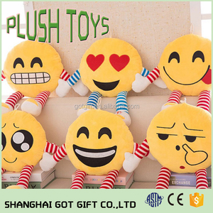 Nuevo emoji almohada emoticon felpa personalizado - Product Image 4