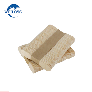 Desechables individualmente artes y manualidades para vuelos de madera cucharas de helado de. - Product Image 3
