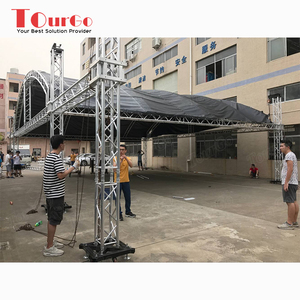Nhôm Led Hiển Thị Vòng Tròn <span class=keywords><strong>Truss</strong></span> Giai Đoạn Chiếu Sáng <span class=keywords><strong>Truss</strong></span> Stand Bolt Roof Concert Cong <span class=keywords><strong>Truss</strong></span> Hệ Thống Bởi TourGo - Product Image 2