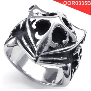 Cavaliere templare mason <span class=keywords><strong>anello</strong></span> anime di un pezzo - Product Image 4