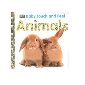<span class=keywords><strong>Carta</strong></span> Kraft Touch e Feel Book Baby Animal Sound Board con stampa digitale filo rilegatura - Product Image 1