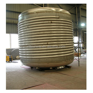 Réservoir de mélange de veste de fossette et réservoir de mélangeur de veste semi-tubulaire d'acier inoxydable pour le mélange liquide - Product Image 4