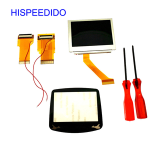 ชุดอุปกรณ์สำหรับ Nintendo <span class=keywords><strong>Gameboy</strong></span> Advance GBA <span class=keywords><strong>SP</strong></span> AGS-101,หน้าจอ LCD แบบ Backlit + เลนส์หน้าจอ + ไขควง + สายเฟล็กซ์32พิน/40พิน - Product Image 6