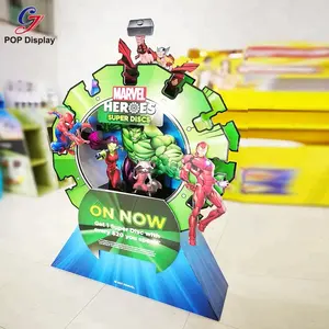 Cardboard Display Stand Advertising Cardboard Triangle Cinema Standee Display POP Advertising Stand Paper Cut Out Human Life Size Display Stand
