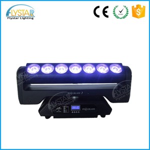 Vente chaude 7 pcs 15 w led ville 4in1 rgbw couleur lumière tête mobile faisceau éclairage à disco - Product Image 2