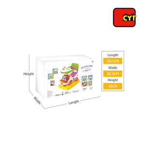 Colorido andador coche <span class=keywords><strong>de</strong></span> bebé eléctrico con música ligera - Product Image 6