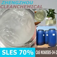 Bersih Ini dengan Harga Murah Sodium Lauryl Ether Sulfat Zinc Oxide 70% 68891-38-3 untuk Sabun Cuci Tangan