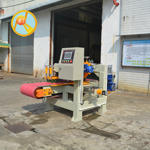 Hoge Kwaliteit Goede Prijs Professionele Voor-En Achterkant Precisie Keramische Tegel Snijmachine Cnc 2 Schijf Met Transportband - Product Image 4