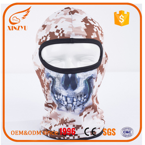 Passamontagna antivento integrale Ghost Skull Camo Face per moto Unisex - Product Image 3