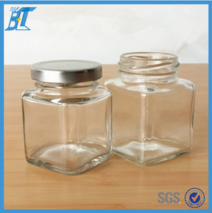 250 ml 9 oz Rectangle Food Packing Glass Jars <strong>Honey</strong> Jam Canned Packing Wholesale - Product Image 3