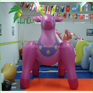 Giá Rẻ Hồng Inflatable Khổng Lồ Đồ Chơi Động Vật, Lớn Inflatable Cartoon Fat Deer Horse - Product Image 5